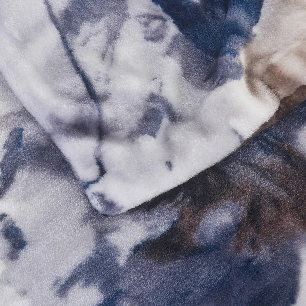 Лилаво единично спално бельо от микроплюш 140x200 cm Riana – My House