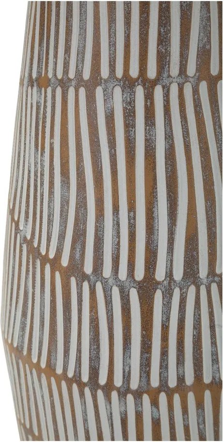 Кремава настолна лампа с текстилен абажур (височина 69,5 cm) Hanoi – Mauro Ferretti