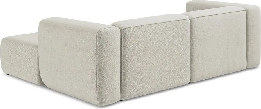 Бежов ъглов диван (десен ъгъл) Ekahi – Makamii