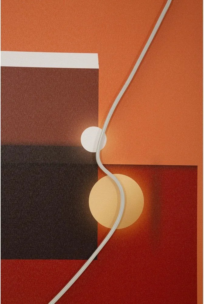 Печатна картина върху платно с включена рамка 50x150 cm LED – Mauro Ferretti