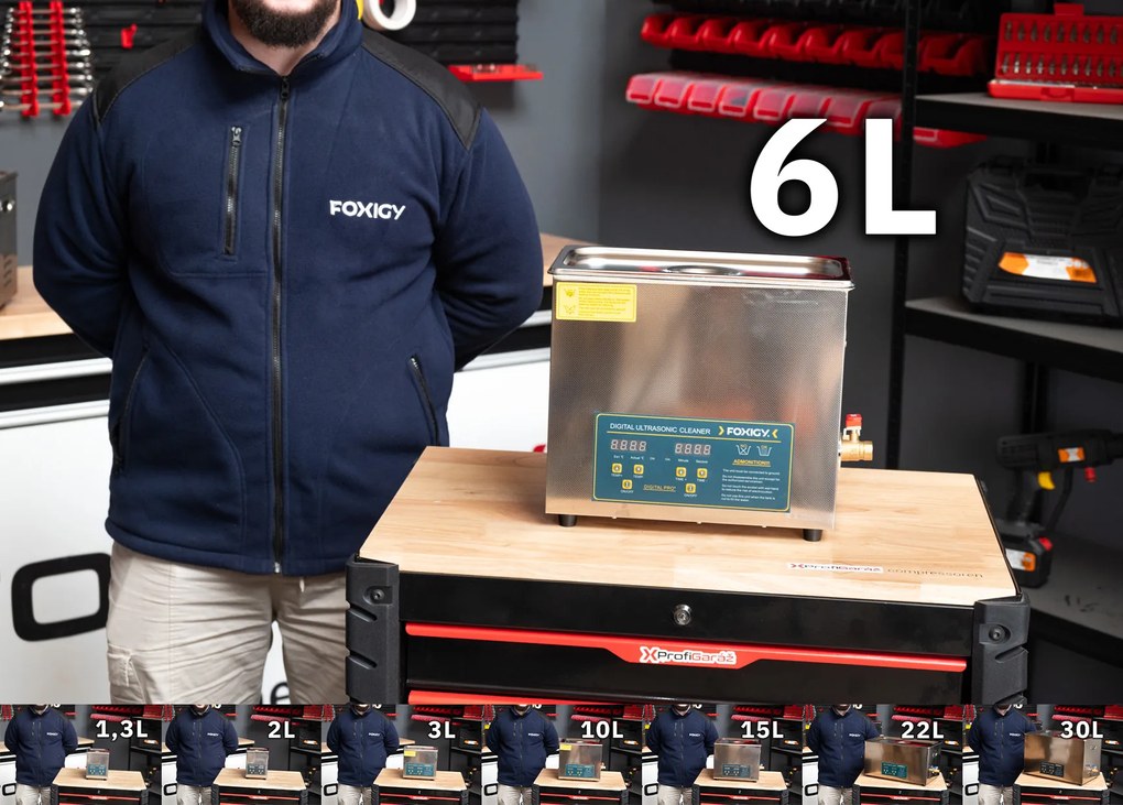 Ултразвукова почистваща машина 6L JPS-30A