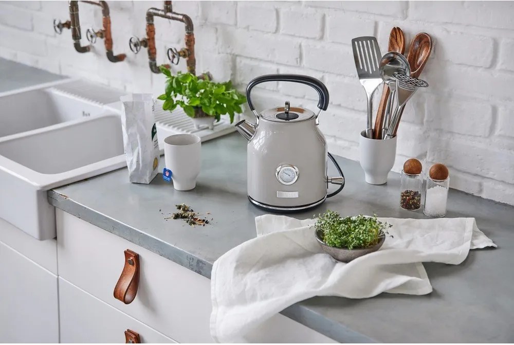 Бежова електрическа кана Putty Dorset - Haden