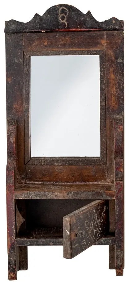 Стенно огледало от масивно дърво 17,5x43 cm Sehar – Bloomingville