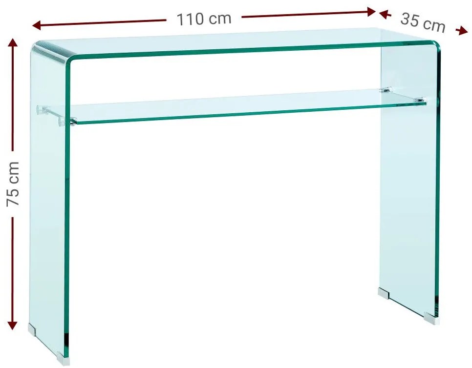 Конзола Crystal Shelf
