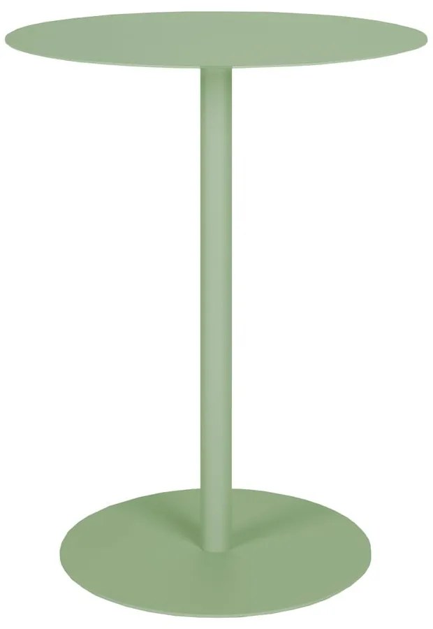 Стоманена кръгла бар маса ø 57 cm Snow – Zuiver