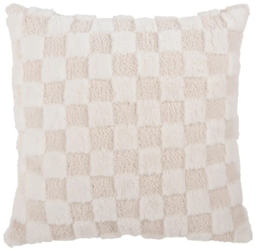 Декоративна възглавница от микроплюш 45x45 cm Checker – PT LIVING