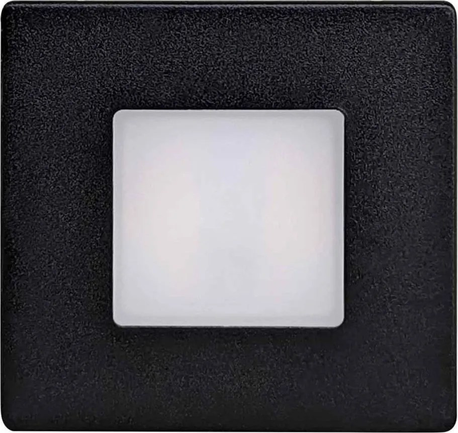 LED външно стълбищно осветително тяло, 1,7W/230V, 3000/4000/6000K, IP54, черно