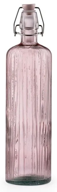 Розова стъклена бутилка 1,2 л Kusintha - Bitz