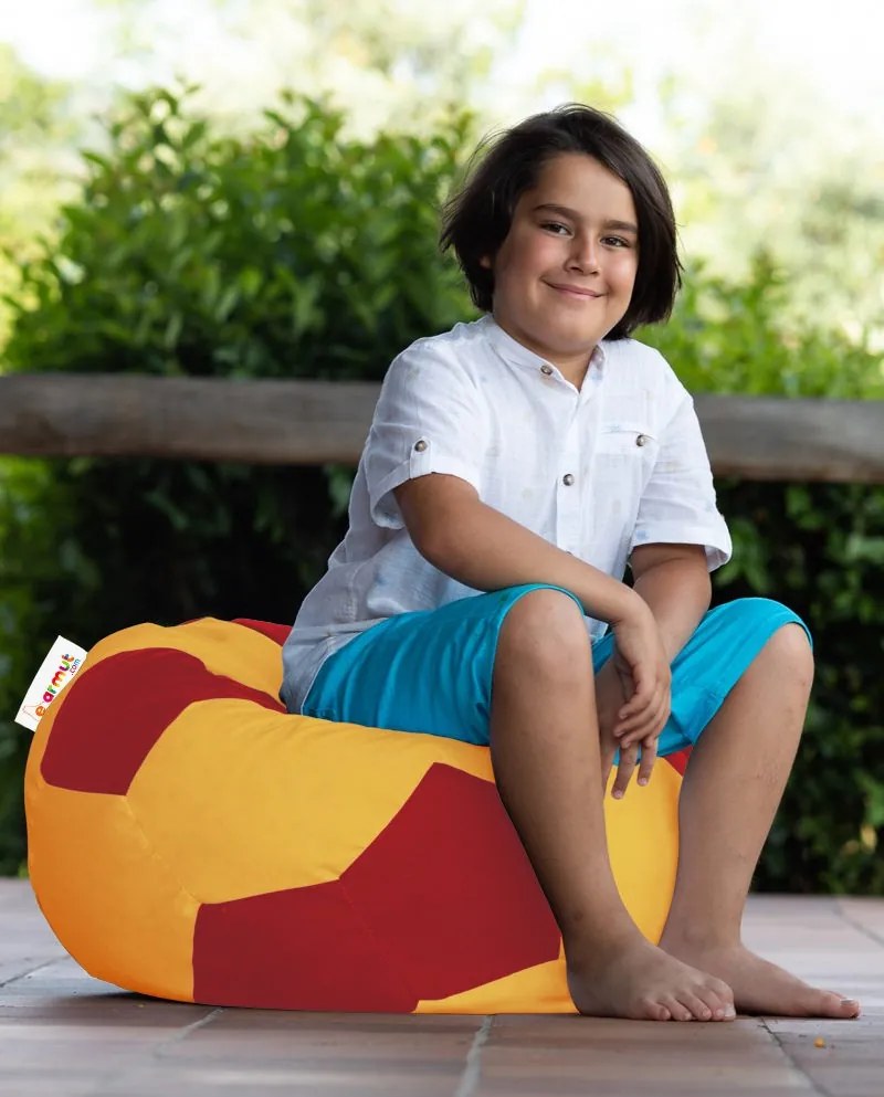 Градински пуф Football Kids Pouf, цвят Жълт
Червен