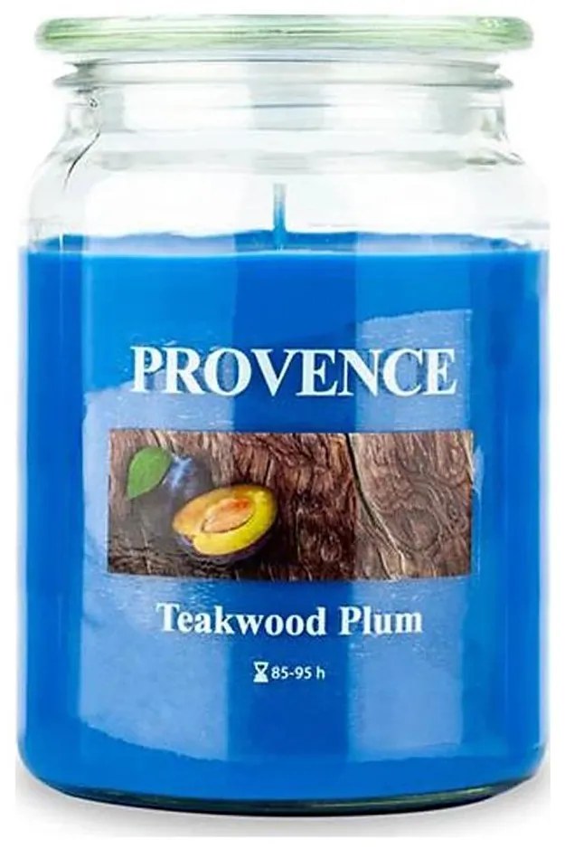 Ароматна свещ TEAKWOOD PLUM 510g 85-95 ч.