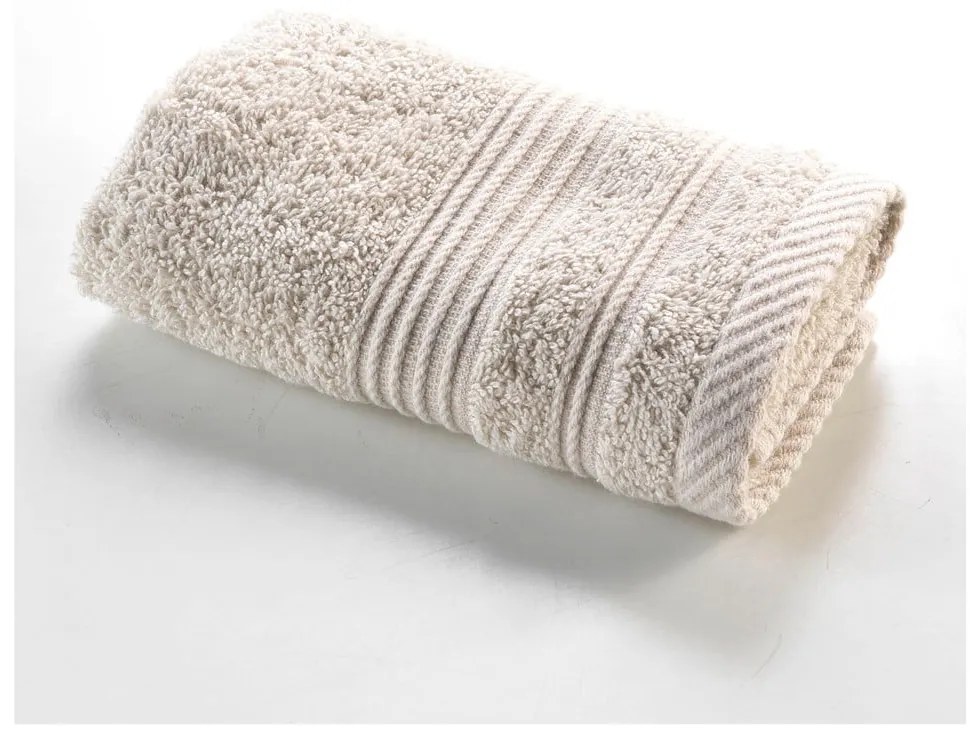 Бежова памучна кърпа от тери 30x50 cm Tendresse – douceur d'intérieur