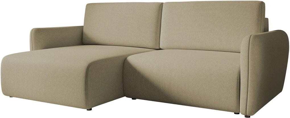 Ъглов Диван Гоя Слим-Тъмно Бежов