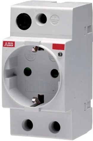 ABB Контакт за DIN-шина M1175 шуко 16Α 2.5 мод.  - 2CSM210000R0721