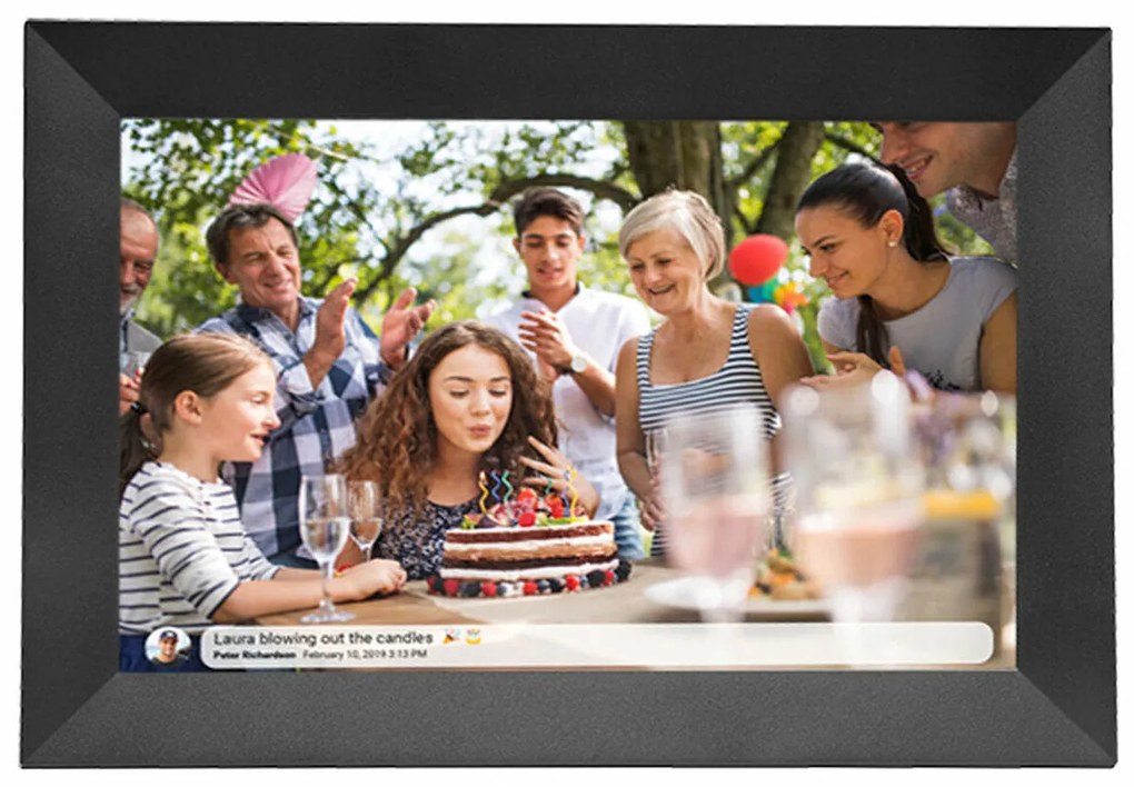 Електронна Рамка за Снимки Denver Electronics localization_B09J1DKKXB 10,1" Черен Wi-Fi