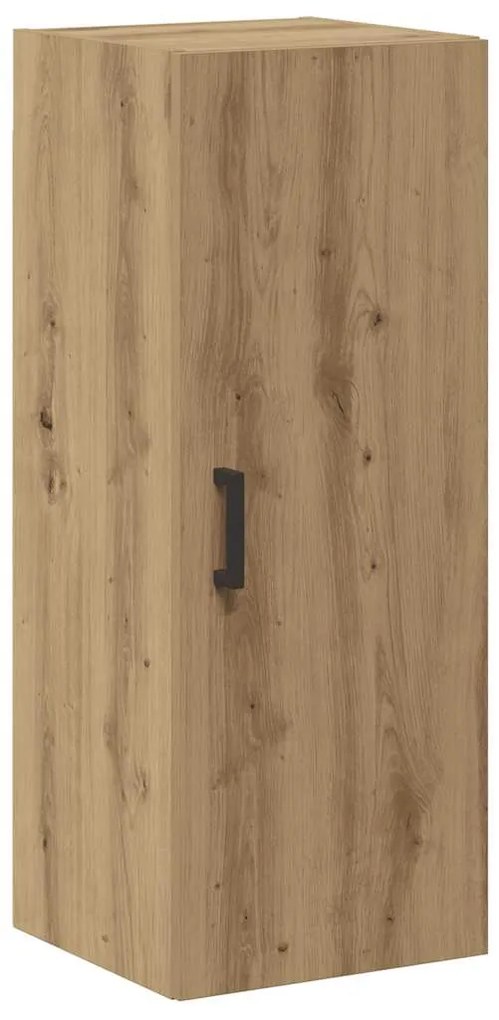 857335 vidaXL Стенен шкаф, дъб артизан, 34,5x34x90 см, инженерно дърво