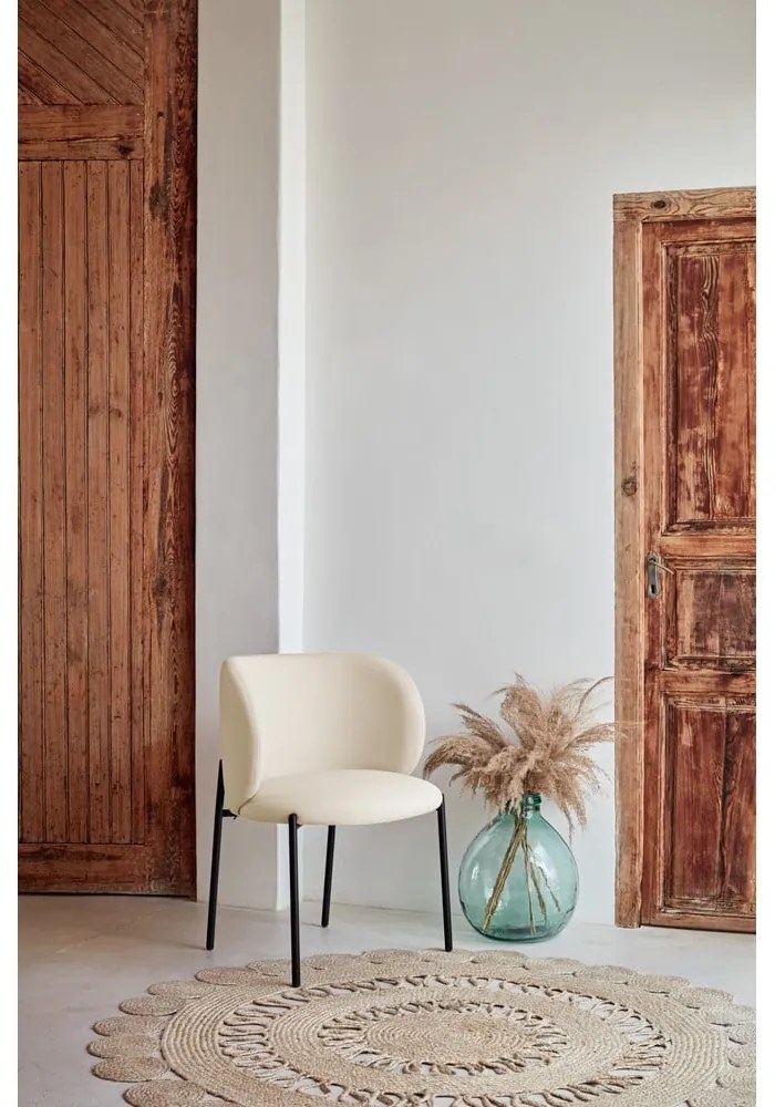 Бели тапицирани трапезни столове в комплект 2 бр. Mogi – Teulat