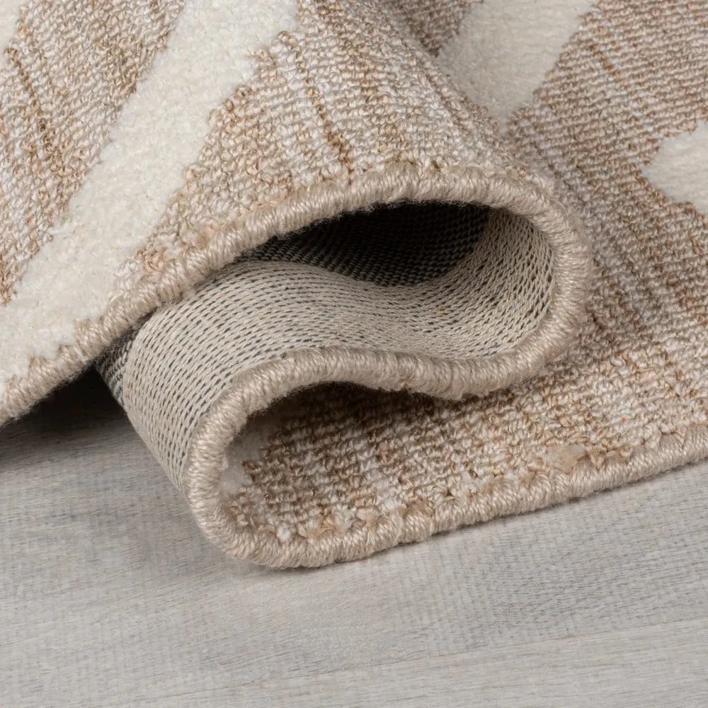 Бежов килим 120x170 cm Micah – Flair Rugs