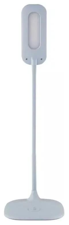 Светлосиня настолна LED лампа с възможност за димиране (височина 55 cm) Stella - EMOS
