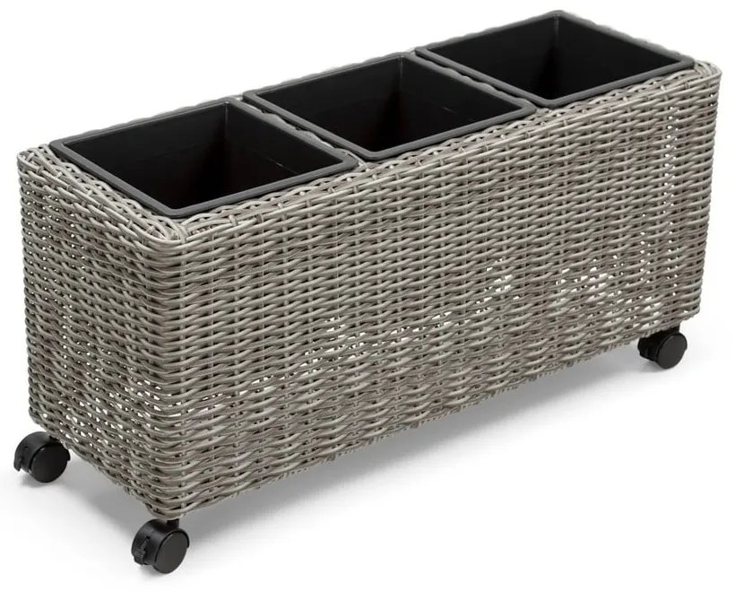 Сива градинска саксия Natural - Bonami Essentials