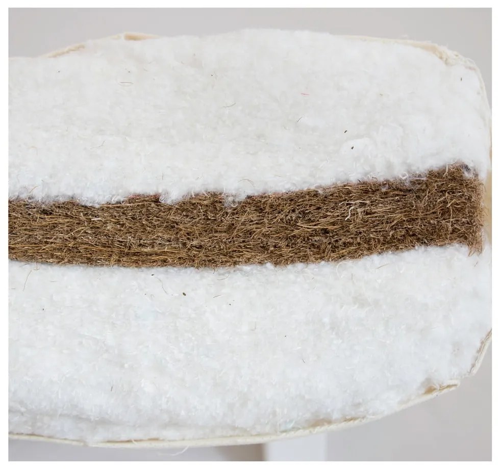 Бял средно твърд матрак футон 180x200 cm Coco Natural – Karup Design