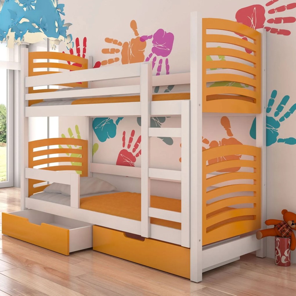 Чекмедже за Чекмедже за Чекмедже за двуетажно легло Puro plus 2B-Leuko-Portokali