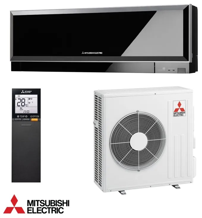 Инверторен климатик Mitsubishi Electric MSZ-EF50VGKB/MUZ-EF50VG, 18000 BTU, 42 м2, А++/А+, Wi-Fi, Econo Cool, R-32, Черен