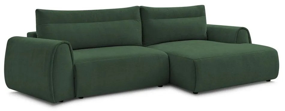 Тъмнозелен ъглов диван Aden – Bobochic Paris