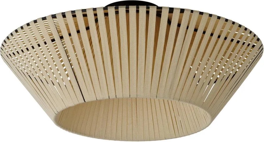 Osram - Таванно осветително тяло DECOR STRIPES 1xE27/10W/230V Ø 40,5 см бежово