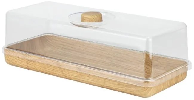 Еvelin - Плато с капак, правоъгълно, 39x16xh13см, полистирен, WILLOW BUFFET-(10502-CW)