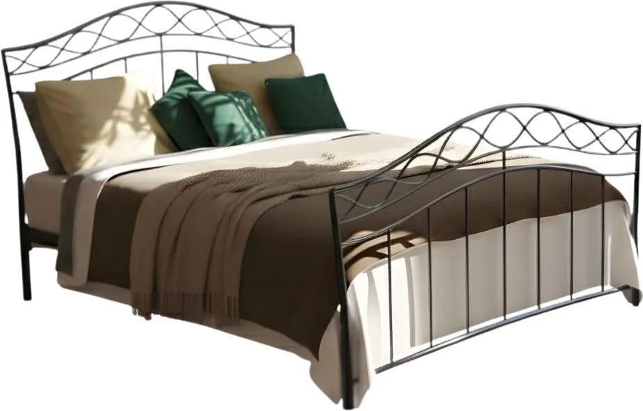 Легло Dalida-90x190-Silver Σφυρίλατο-Με ποδαρικό