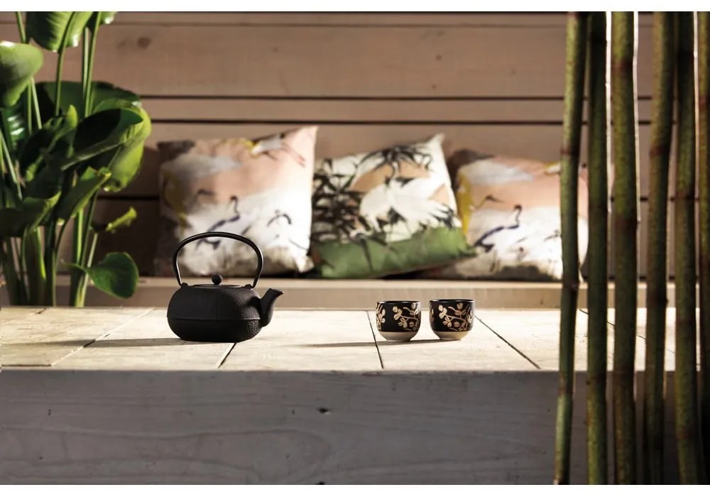 Порцеланово чугунен черен комплект за чай Sichuan – Bredemeijer