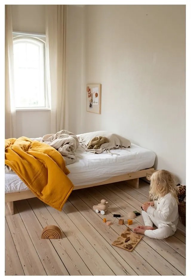 Двойно легло от борова дървесина 160x200 cm Kanso – Karup Design