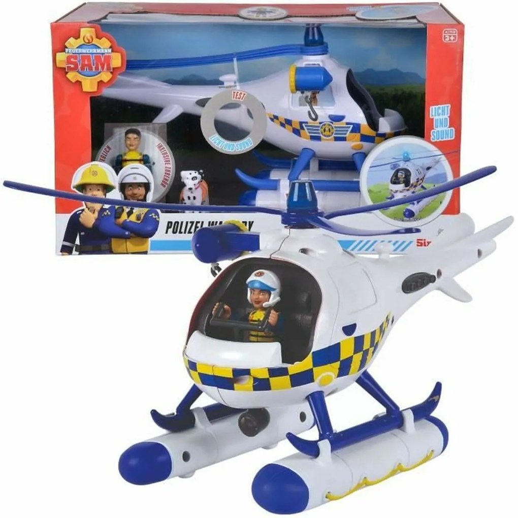 Хеликоптер Simba Fireman Sam Wallaby police helicopter