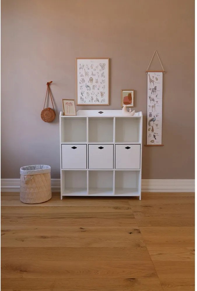 Бял детски скрин 99,5x37,5x32 cm Luca – Cam Cam Copenhagen