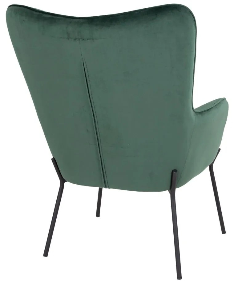 Фотьойл от зелено кадифе Glasgow - House Nordic