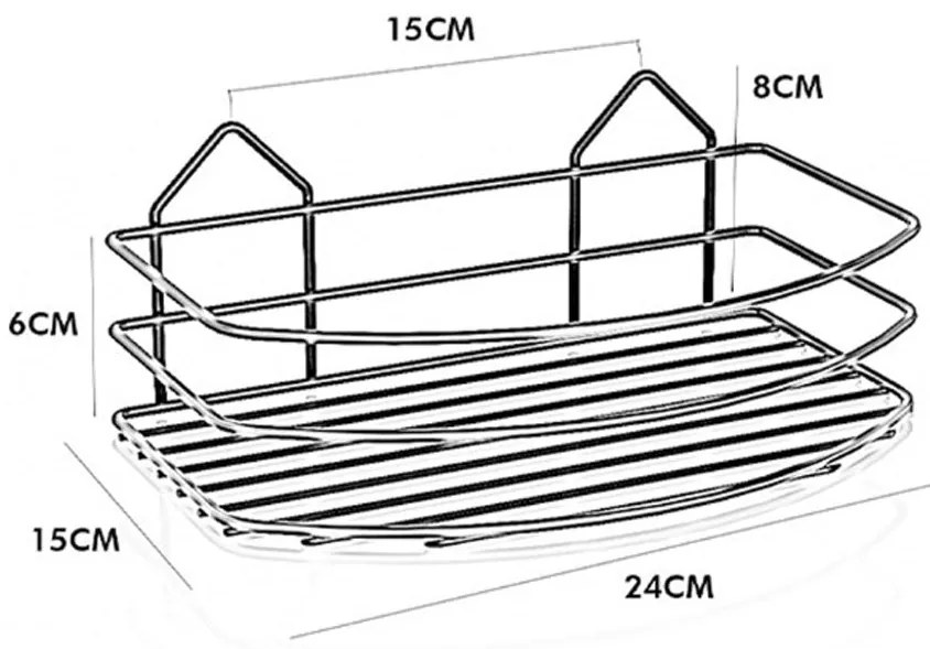 ПОСТАВКА ЗА БАНЯ TEKNO TEL BK-007 1 ниво