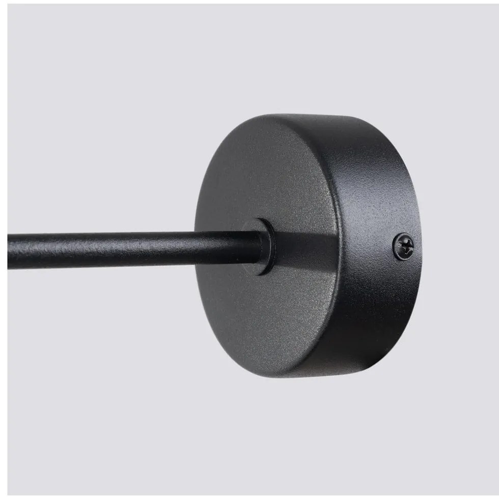 Черно-бяла стенна лампа Beam – Sollux