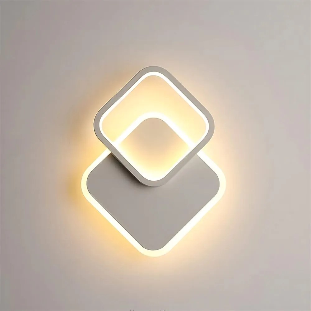 СТЕННА ЛАМПА LED LHJ080-W WHITE