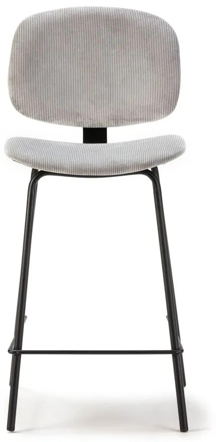 Светлосиви бар столове в комплект от 2 бр. (височина на седалката 66 cm) Arus – Marckeric