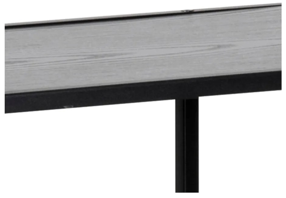 Черен рафт 77x114 cm Seaford - Actona