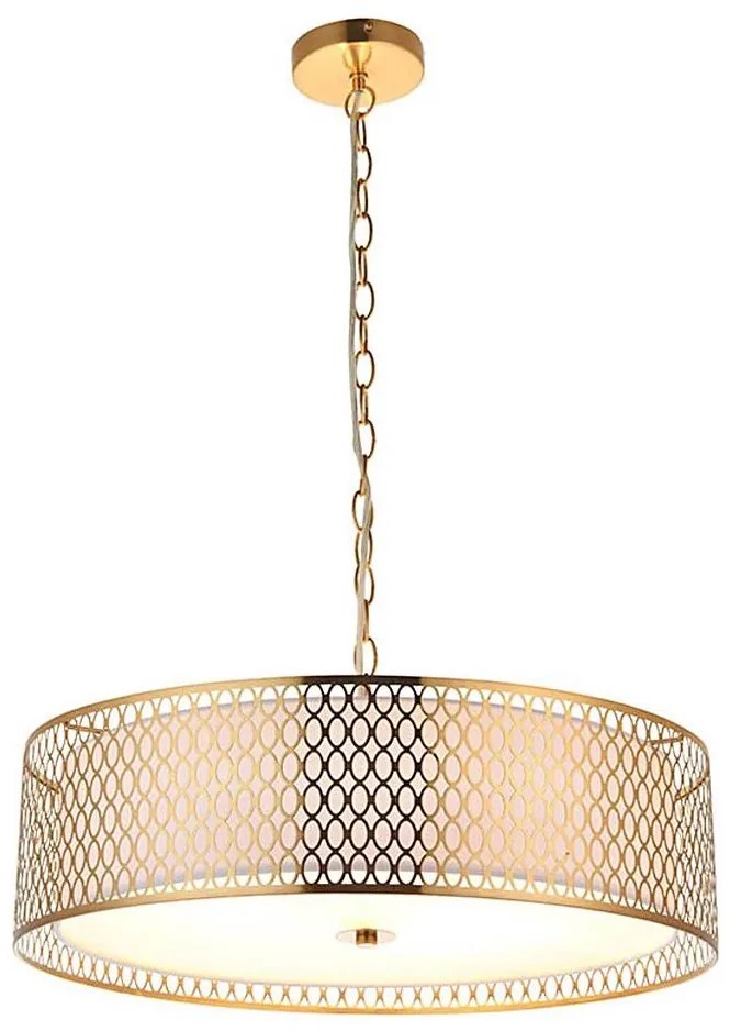 Endon 101569 - Полилей на верига CORDERO 3xE27/10W/230V златен