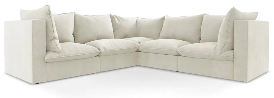 Бежов ъглов диван Manao – Makamii