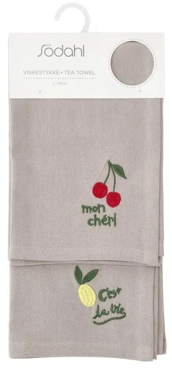 Памучни кърпи за съдове в комплект от 2 бр. 50x70 cm Bistro – Södahl