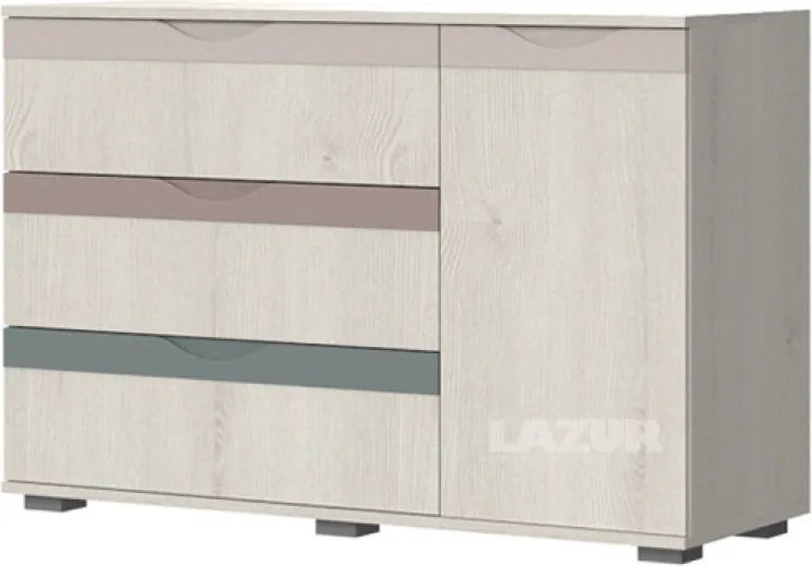 Скрин Хепи с 1 врата и 3 чекмеджета