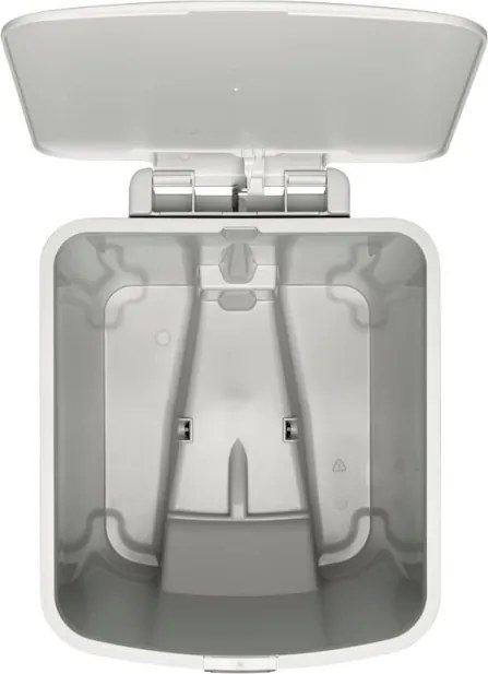 Кош за боклук с педал Brabantia StepUp 1008483, 25 л, Екологични материали, Голям отвор, Светлосив