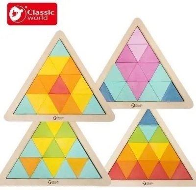 Classic world  -  Детска дървена мозайка