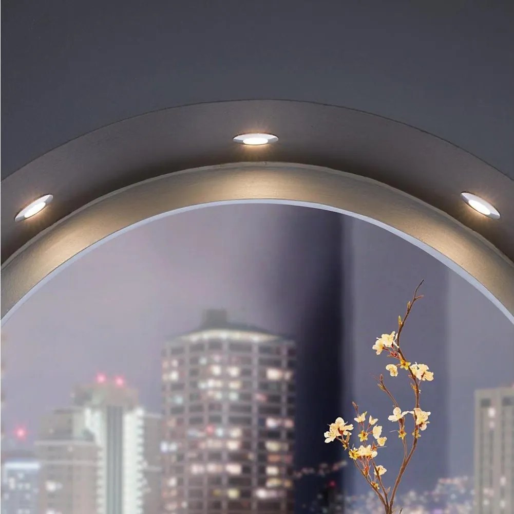 Eglo 95816 - Комплект от 3 LED вградени осветителни тела PINEDA LED/6W/230V