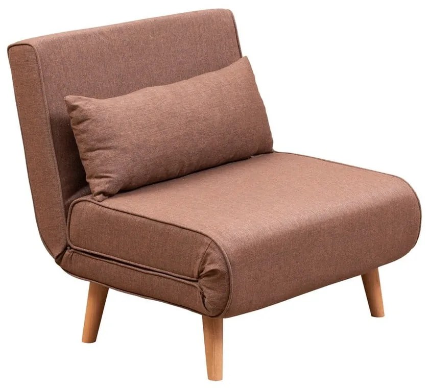 Кафяв фотьойл Folde - Artie