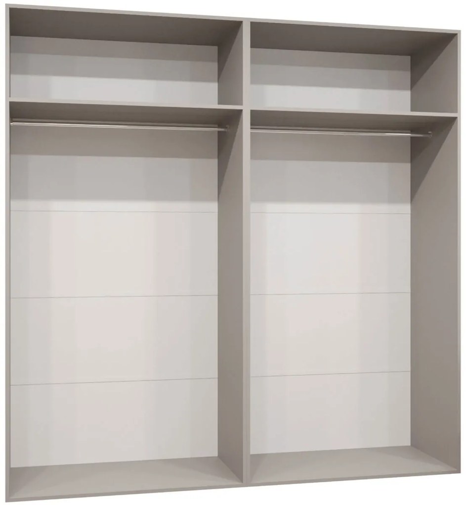 Гардероб Малага четирикрилен-Артизан