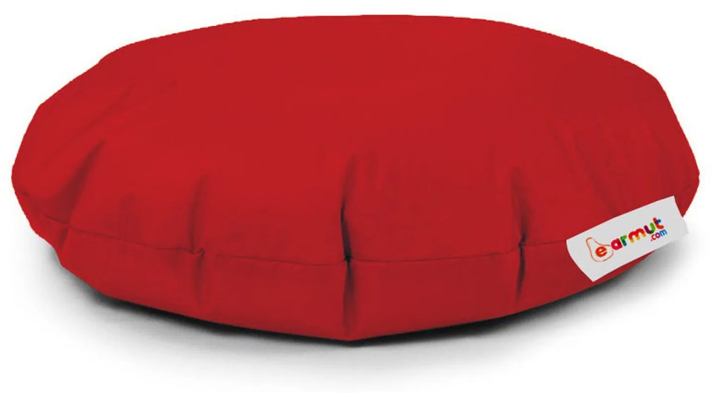 Градински пуф Iyzi 100 Cushion Pouf, цвят Червен
